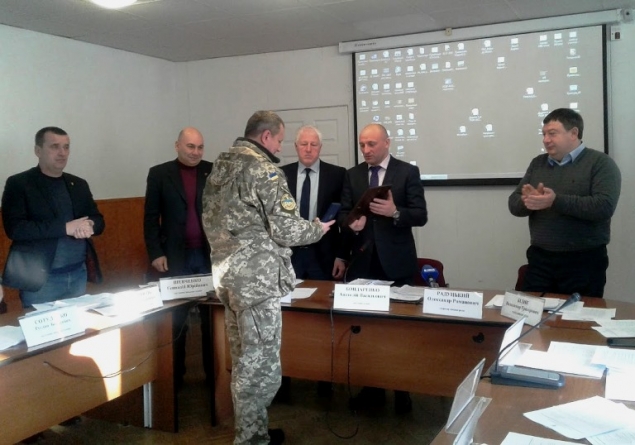У Черкасах нагородили полковника Коржа