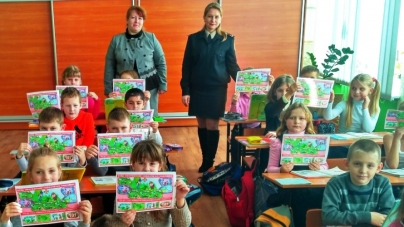 Чорнобаївські рятувальники провели для школярів профілактичний захід