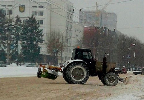 У Черкасах на прибирання снігу в січні витратили п’ять мільйонів гривень
