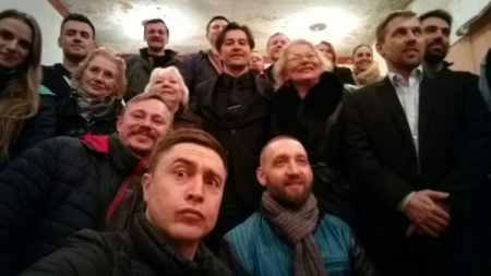 Міністр культури України пообіцяв черкаським акторам відбудувати театр