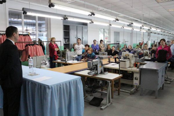 На уманській швейній фабриці розширили виробництво