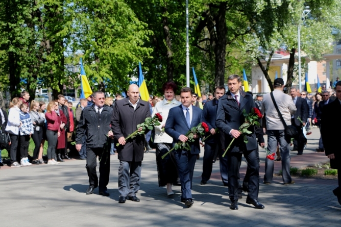 У Черкасах вшанували ліквідаторів та постраждалих внаслідок аварії на Чорнобильській АЕС