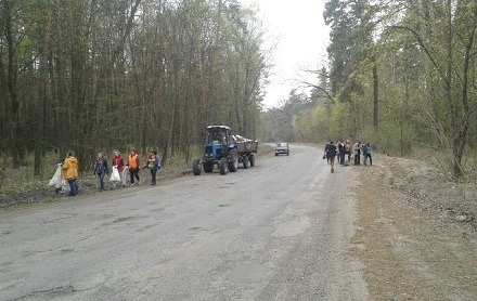 Понад 20 сміттєзвалищ ліквідували за два місяці працівники Корсунь-Шевченківського лісгоспу