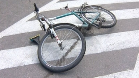 На Чорнобаївщині не розминулися два велосипедиста