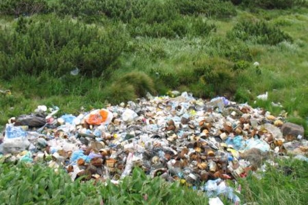 На Черкащині військові закопували сміття у лісі