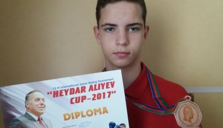 Черкаський боксер став призером Міжнародного турніру в Азербайджані