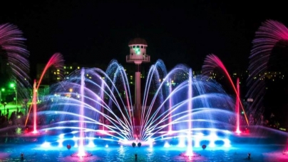 Антон Яценко: В місті Умань відкрили найбільший в центральній Україні світломузичний комплекс фонтанів