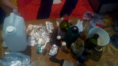 На Черкащині викрили нарколабораторію