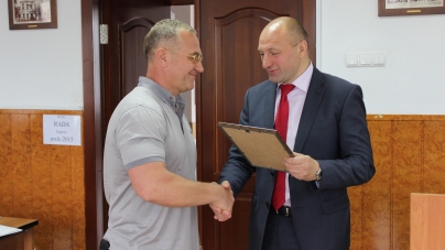 Міський голова Анатолій Бондаренко відзначив черкаського спортсмена