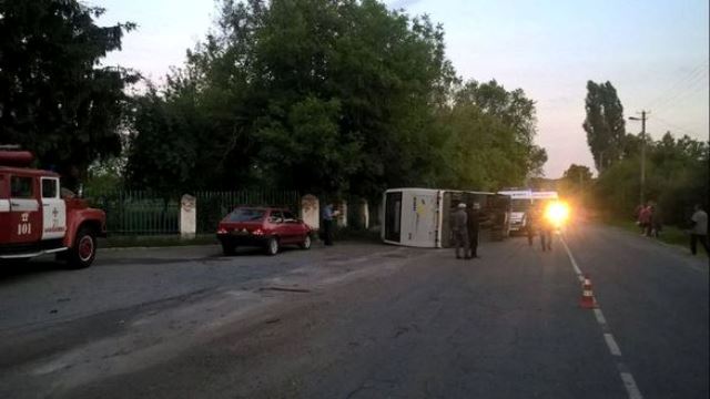 На Черкащині внаслідок жахливого ДТП постраждало п’ятеро пасажирів