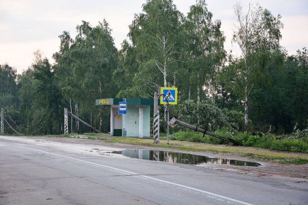 Кількахвилинний буревій наніс селищу збитків більше ніж на річний бюджет