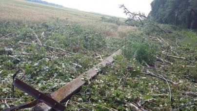 На Черкащині без світла 76 населених пунктів