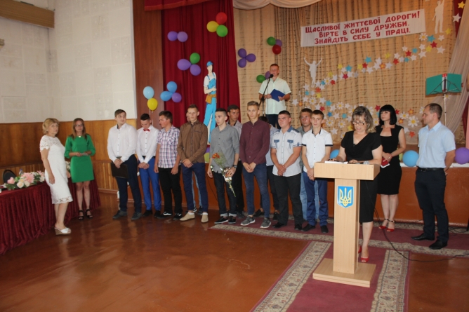 Урочистості з нагоди вручення дипломів