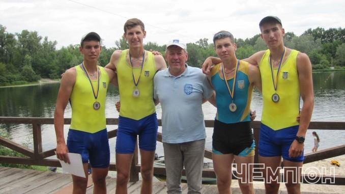 Черкаські веслувальники здобули нагороди чемпіонату України