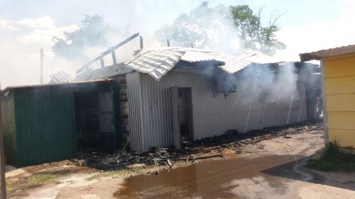 На Золотоніщині горів магазин