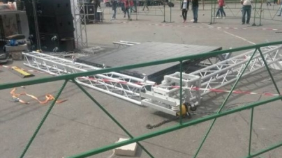 Через падіння сценічного обладнання, в Умані постраждало шестеро дітей