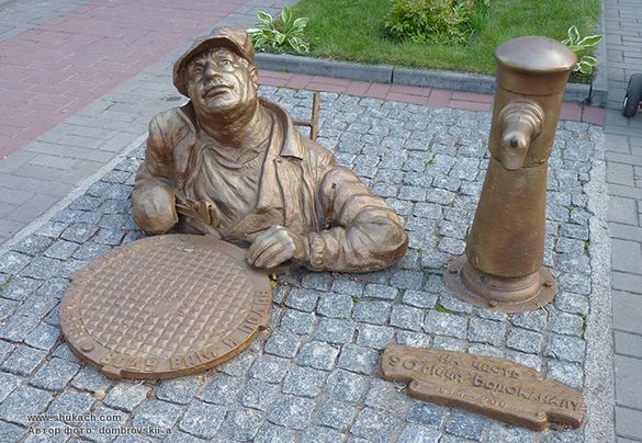 Скульптура дяді Васі у Черкасах – одна з найоригінальніших в Україні