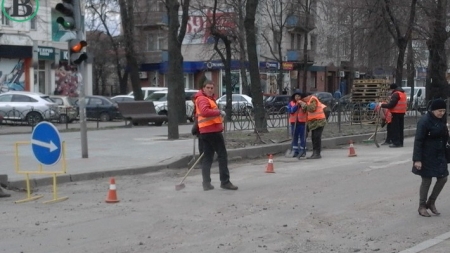 Ремонт бульвару Шевченка у Черкасах має бути завершений через кілька тижнів