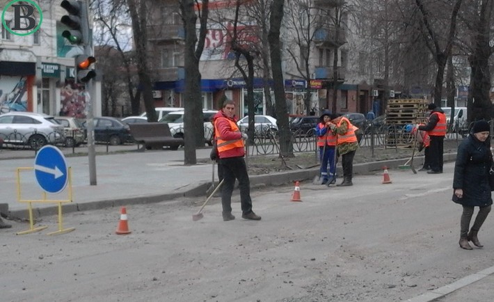 Ремонт бульвару Шевченка у Черкасах має бути завершений через кілька тижнів