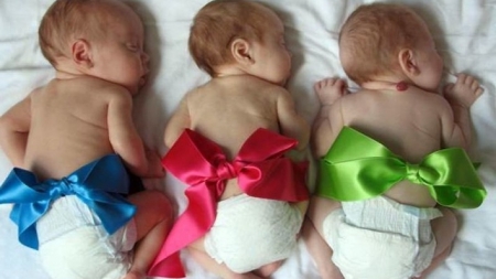 До Дня Незалежності в Черкасах народилася трійня дівчаток