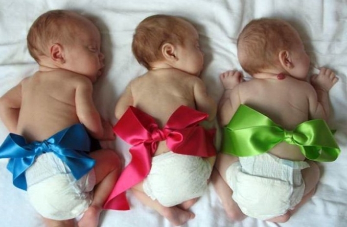 До Дня Незалежності в Черкасах народилася трійня дівчаток