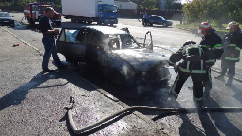 За добу на Черкащині горіли два авто