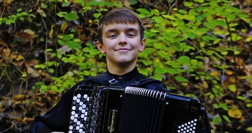 14-річний акордеоніст із Черкас підкорюватиме світ у Італії