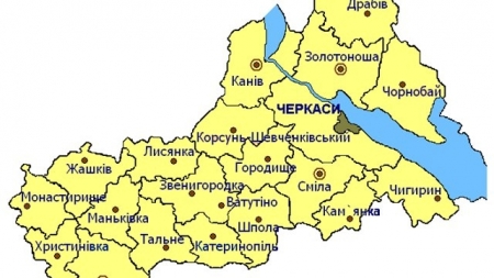 Об’єднати в один чотири райони Черкащини пропонують канівські депутати