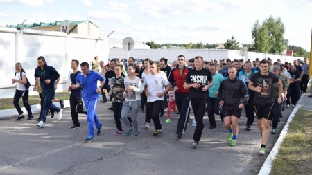 В Оршанецькому навчальному центрі до дня спорту пробігли крос