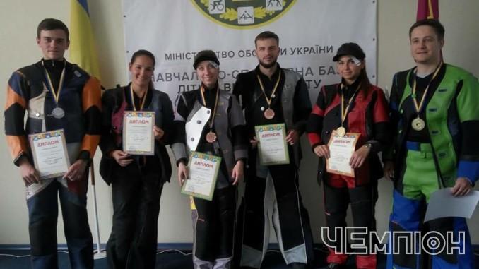 Шість нагород привезли черкаські стрілки з Чемпіонату України у Львові