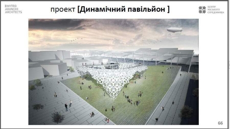 У Черкасах пропонують побудувати динамічний павільйон – такого немає ніде в Україні