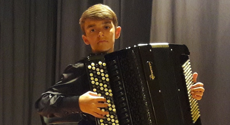 14-річний баяніст з Черкас отримав Гран-прі міжнародного конкурсу