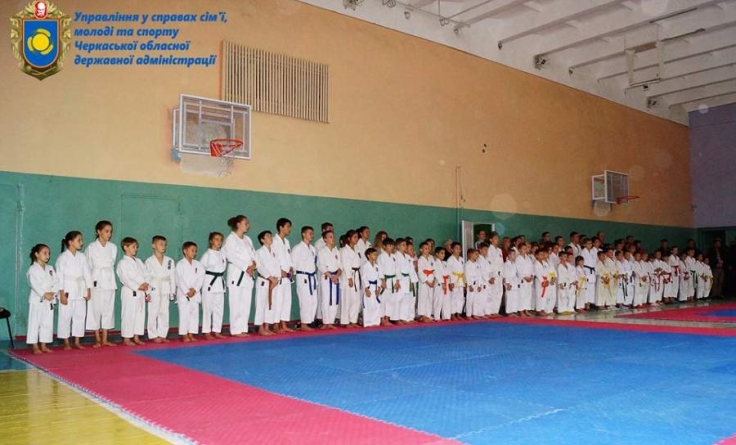 Кубок Черкаської області з фунакоші шотокан карате виборювали 80 спортсменів