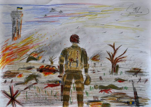 До Дня захисника України в художньому музеї відкриють виставку дитячих малюнків