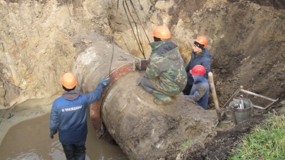 Поблизу Свидівка сталася масштабна аварія на водогоні