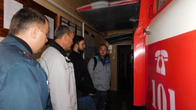 До чорнобаївських рятувальників завітали колеги з Німеччини