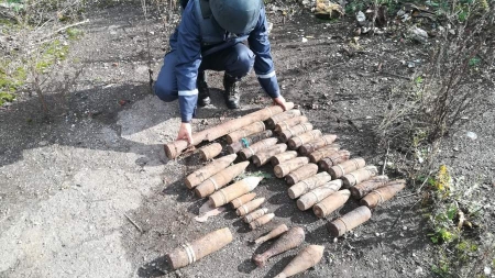 У Жашкові знайшли та знешкодили 35 боєприпасів часів другої світової