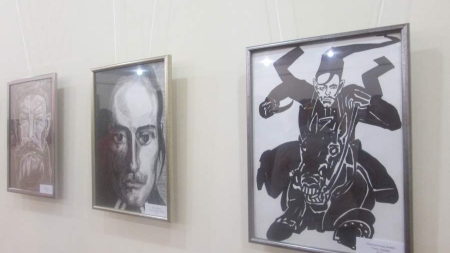 Виставка портретів героїв Холодного яру відкрилася в музеї «Кобзаря» в Черкасах
