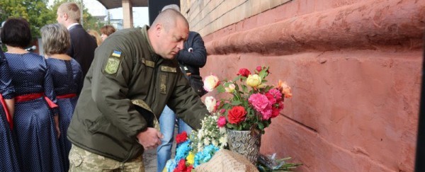 В Умані відкрили меморіальну дошку загиблому Герою України Андрію Кизилу