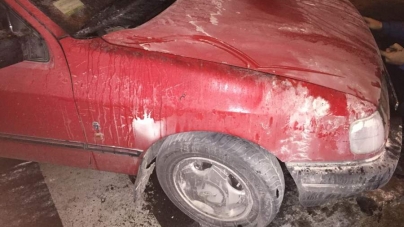 В Умані “Форд” загорівся просто під час руху