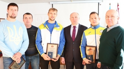 Міський голова Черкас нагородив спортсменів, які стали переможцями міжнародних змагань