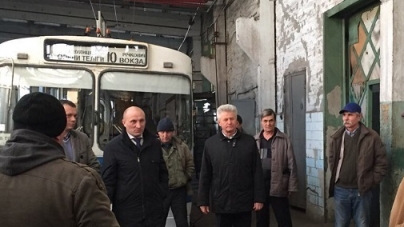 Анатолій Бондаренко зустрівся з працівниками КП «Черкасиелектротранс»
