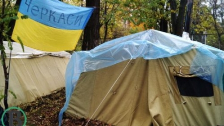 Черкащани на протесті у Києві готові стояти до кінця