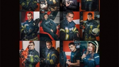Рятувальники Черкас випустили “професійний” календар прийдешнього року