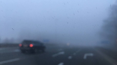 На Черкащині через сильний туман оголошено штормове попередження