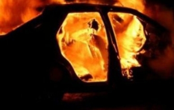 На Черкащині горіли три автівки