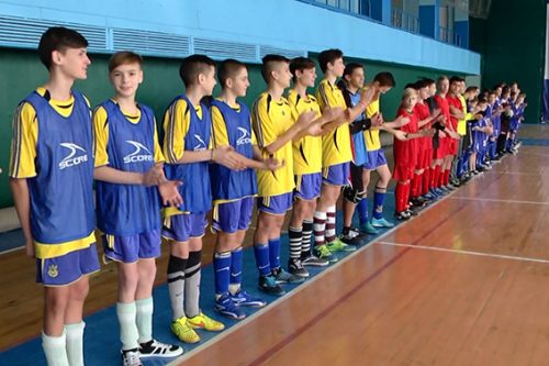 Черкаські поліцейські провели футбольний турнір для дітей позбавлених батьківського піклування