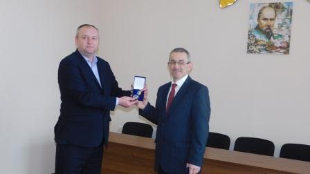 Лісівник зі Шполянщини отримав відзнаку “За заслуги в професійній діяльності”