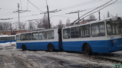 Деяким черкаським тролейбусам виповнилося 30 років