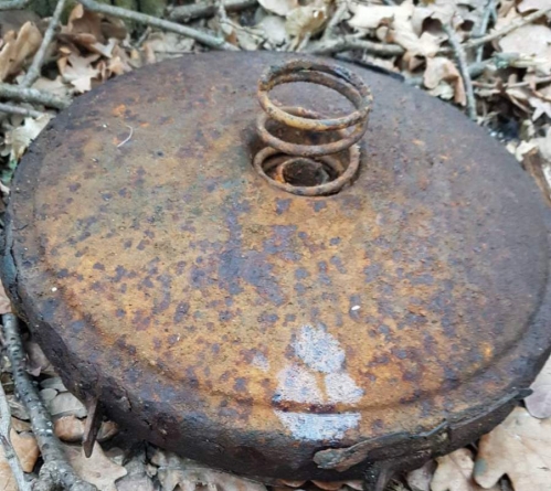 На Чигиринщині виявили протитанкову міну часів другої світової
